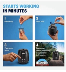 Thermacell Mosquito Repellent Refills, 40/Hour, 20 Ft Zone, Scent-Free