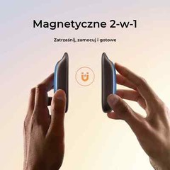 Ocoopa UT4 Urban Electronic Hand Warmer UT3061 Black, 2x 3000mAh, Up to 2