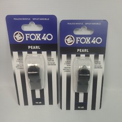 Lot of 2 – Fox 40 Pearl Safety Whistles – Pealess – 90dB – Sealed – Canada- READ