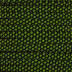 7 Strand Core 550lb Paracord Parachute Cord Lanyard Mil Spec Green & Black