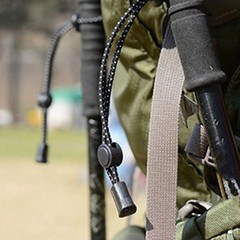 4Pcs Trekking Pole Holder Adjustable Straps for Climbing Stick Elastic Rope