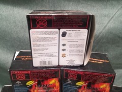 Lot of 15 Lokkii BBQ Briquetts Ready to Lite Grill Campfire Camping Fire Pit Box