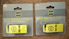(Lot of 2) ACR RES-Q ~ USCG WHISTLE WITH LANYARD ~ Part # 2228 ~ New In Package