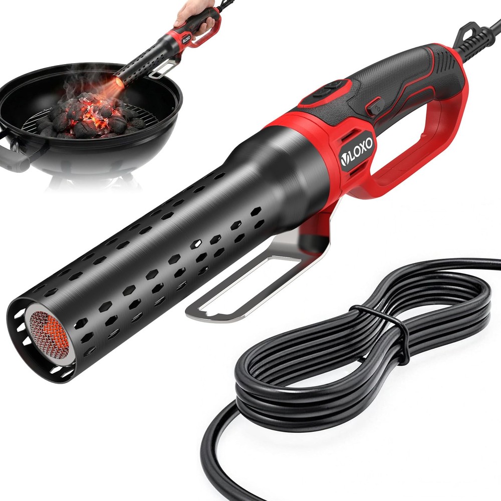 Electric Charcoal Starter | 1500W Fast Fire Lighter with Air Blower