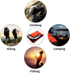 Heavy Duty Survival Blanket -Multifunctional Reflective Tarp Thermal Blanket