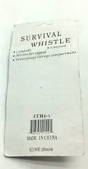 2006 SE Camping Survival Whistle CCH5-1