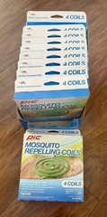 PIC Citronella Mosqu Repelling Coils (11 Packs) 44 Coils, go-bug free!