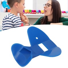 Kids Nose Flute Dark Blue Fun Training For Speech Clarity Plastic