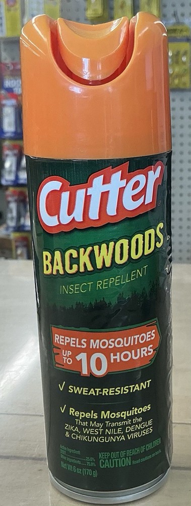 Cutter HG-96283 Backwoods Insect Repellent Aerosol