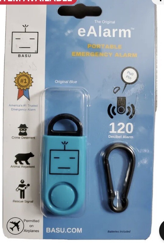 E-ALARM PORTABLE EMERGENCY ALARM 120 DECIBEL