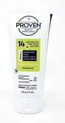 Proven 12 HR Insect Repellent Lotion For Mosquitoes & Ticks Unscented 6 oz
