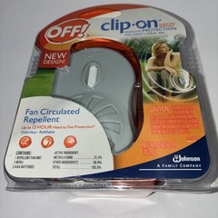 OFF! Clip-On Mosquito Repellent Fan Circulated Kits Lot of 2 Plus 1 Refill 2010