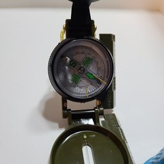 Ultimate Survival Compass•Waterproof•Portable and Durable for Camping, Hiking.