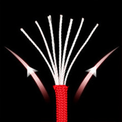 Reflective Paracord Rope 7 Strand Type III Parachute Cord 4mm 100ft / 200ft for