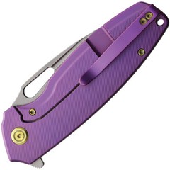 New Kubey Tityus Framelock Purple Ti KB360C