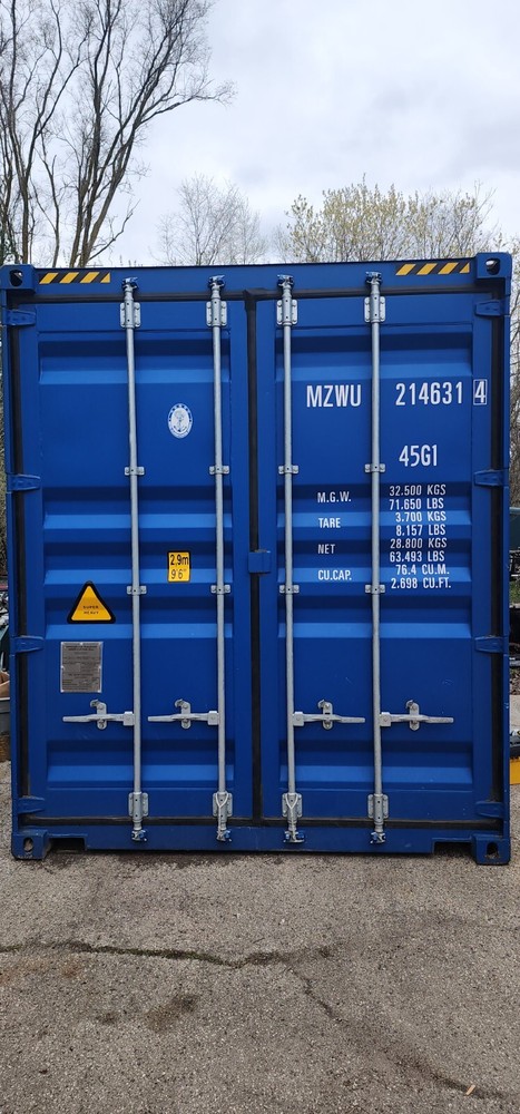 40′ Faraday Cage Shipping Container EMP Storage for Car Generator ATV Tools HDDs
