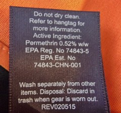 Insect Shield Eco Protection Built-in Permethrin Bug Repellent Blanket 68×56 NEW