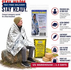 The Survival Box, 1-Person, 3-Day Emergency Kit Includes 5 Year Em