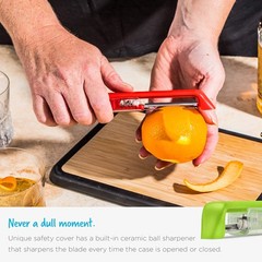Dreamfarm Sharple Self-Sharpening Vegetable & Food Vertical No Size, Black