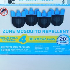 Thermacell Mosquito Repellent refills ( 4 ) Pack 36 hour refills