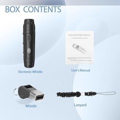 Electronic Whistle for Coaches, Referees, Teachers – 3 Tones & 3 High Volume, Ba