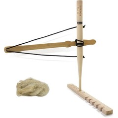 Bow Drill Kit Fire Starter, Primitive Wood, Survival Practice Friction Fire