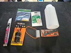 Trail Blazer Emergency Fishing Pod Survival Tool Compact Hiking Kit