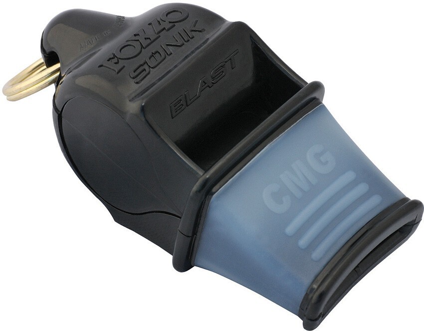 Fox 40 Sonik Blast Orange Cushioned Mouth Grip 120db Safety Whistle – 9203-0008