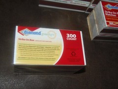 1200 STICK MATCHES, 300 per BOXES, (2-PO-4)
