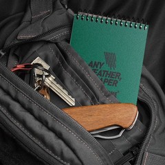 Modestone Waterproof Notepad Stone Paper Checkered A6 Outdoor Tactical Note