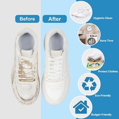 Shoe Washing Machine Bag: Laundry Shoe Bag for Washer and Dryer – 2pc Reusabl…