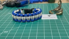 Sparrow’s Handmade Tactical Cobra Weave Style Paracord Bracelet
