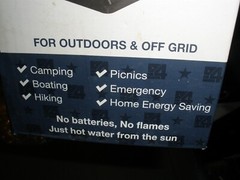 NEW 4Patriots Sun Kettle Solar Power Water Heater Boil Water Sun Power Camping