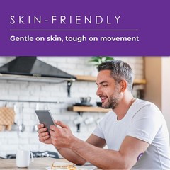 CoverGuard CGM Overpatch | Freestyle Libre 3 | Purple Center-Cut Design| 25-C…