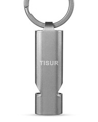 Loud Emergency Whistles,130db+ Lifeguard Safety Whistle Stainless (1-pack)