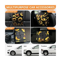 Vankor Car Trash Can for Car Cute,Bag Bin Hanging Waterproof Automotive Garba…