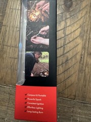 GO Fire Ultimate Fire Starter Set mag strike all natural wood wool