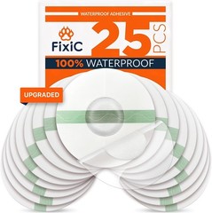 Freestyle Adhesive Patches for Libre 3 & Plus – No Glue in Center, 25 Count