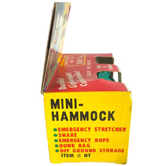 Mini Hammock Vintage Kmart Old Stock Box Super Strong 7Ft Snare Stretcher