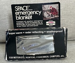 Space Brand Emergency & Outdoor Camper, Hunters Blanket Water Wind Proof Thermos