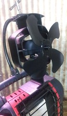 Mr. Heater «Buddy» Single Tank Wood Stove, Heat Powered Fan Mount. Custom Built.