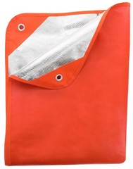 Survival Blanket/Tarp 2.0 with Windproof and Waterproof Material for Emergenc…