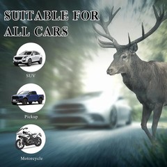 Deer Whistles for Cars, Deer Warning Whistle with Adhesive, Car Collision