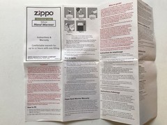 2 Zippo Deluxe Hand Warmers. Chrome with Pouch & Instructions. Never used. New.