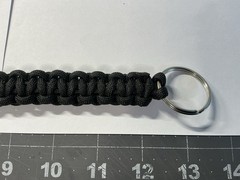 Paracord Anti-theft Security Strap. Purse/case/bag Tether W Carabiner And Ring