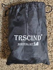 TRSCIND Survival Kit Emergency Gear Set w/ Spring Assisted Knife Camping Hiking