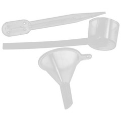 4 Sets Plastic Perfume Refill Droppers with Funnels for Small Bottles
