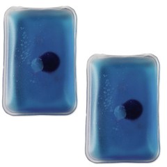 Set of 2 Reusable Heat Pads/Hand Warmers in rectangular shape.Skiing/Handwarmer