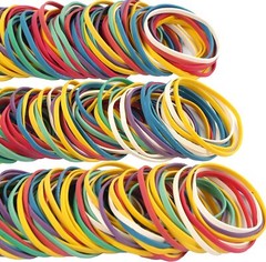 Rubber Bands 250pcs size #33 rubber band 33 colors Elastic Band Colors