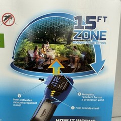 24hr Thermacell MR350 Portable Mosquito Repeller #MR350MI10 (2 Carts, 6 Mats)